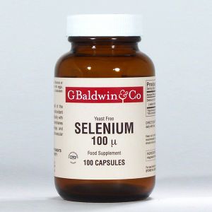 Baldwins Selenium 100mcg 100 Capsules