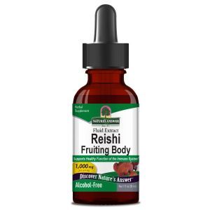 Natures Answer Reishi Fruiting Body Alcohol Free Fluid Extract 30ml