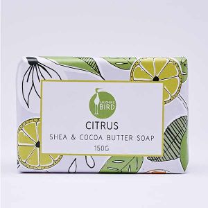 Laughing Bird Citrus Soap with Shea and Cocoa Butter 150g