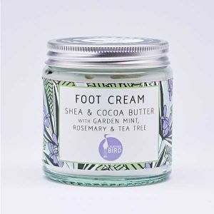 Laughing Bird Shea Butter Foot Cream With Mint, Rosemary & Tea Tree