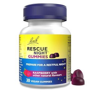 Bach Rescue Night Gummies Raspberry 30 gummies