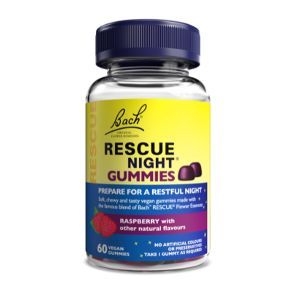 Bach Rescue Night Gummies Raspberry 60 gummies
