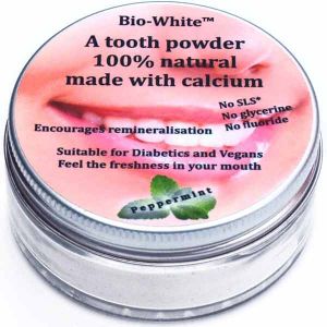 Bio-White Organic Tooth Powder Peppermint 35g