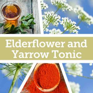 Baldwins Remedy Creator - Elderflower and Yarrow Tonic