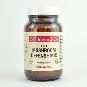 Baldwins 8-in-1 Mushroom Defense Mix 60 vegan caps