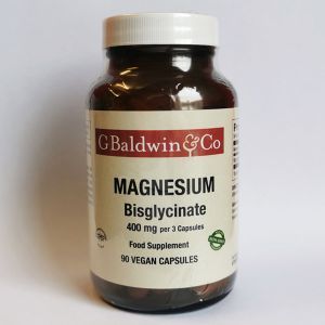 Baldwins Magnesium Bisglycinate 90 vegan capsules