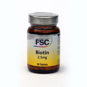 Fsc Biotin 2.5mg 30 Tabs