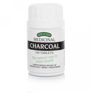 Braggs Medicinal (activated) Charcoal 100 Tablets