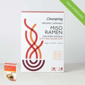 Clearspring Organic Japanese Miso Ramen With Miso Ginger Soup (2 Servings)