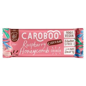 Caroboo Raspberry & Honeycomb Bar 32g