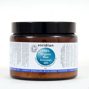 Viridian 100% Organic Raw Coconut Oil 500g