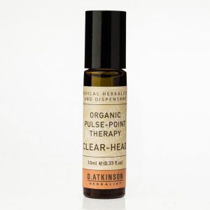 D. Atkinson Herbalist Organic Pulse Point Therapy Clear Head 10ml