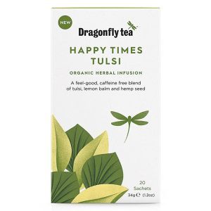Dragonfly Tea Happy Times Tulsi  20 tea bags