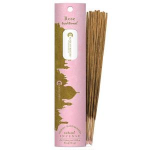 Fiore D'Oriente Natural Incense Rose 10 sticks