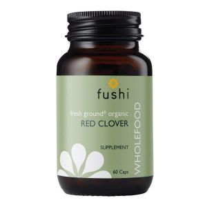 Fushi Wholefood Organic Red Clover 60 Vegetarian Capsules
