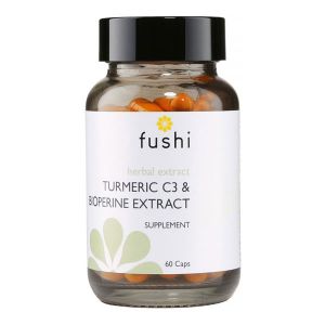 Fushi Organic Wholefood Turmeric C3 & Bioperine Extract 60 Capsules