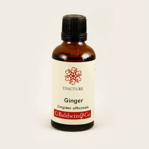 Baldwins Ginger ( Zingiber Officinale ) Herbal Tincture