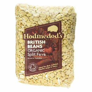 Hodmedods British Beans Organic Split Fava Beans 500g