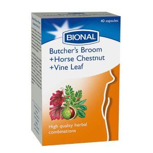 Bional Butchers Broom plus Horse Chestnut plus Vine Leaf 40 caps