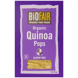 Biofair Organic Quinoa Pops 120g