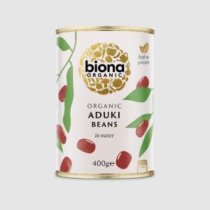 Biona Organic Canned Aduki Beans 400g