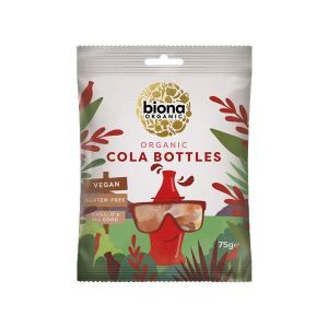 Biona Organic Cool Cola Bottles Jellies 75g