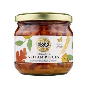 Biona Organic Seitan Pieces (in Soya Sauce & Ginger) 350g