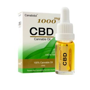 Canabidol CBD 100% Cannabis Oil 1000mg 10ml