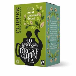 Clipper Organic Fairtrade Decaf Green Tea 40 bags
