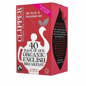 Clipper Organic English Breakfast Tea 40 Teabags