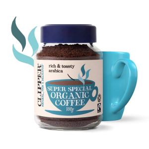 Clipper Organic Fairtrade Super Special Organic Coffee 100g