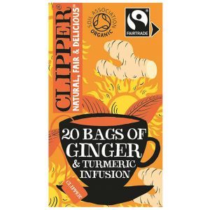 Clipper Restoring Roots Ginger & Turmeric 20 tea bags