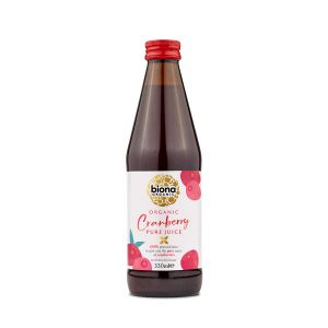 Biona Pure Organic Cranberry Juice 330ml