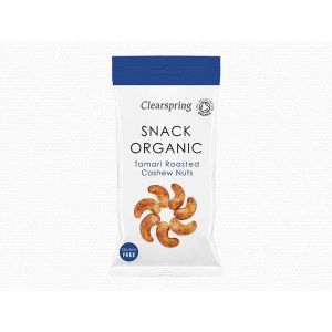 ClearSpring - Organic Snack Tamari Roasted Cashew Nuts 30g