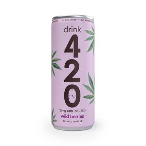 Drink420 CBD Infused Sparkling Wild Berry 250ml