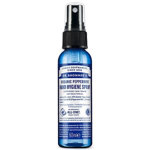 Dr Bronner Organic Peppermint Hand Hygeine Spray 60ml