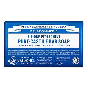 Dr.Bronner All One Peppermint Pure Castile Soap Bar 140g