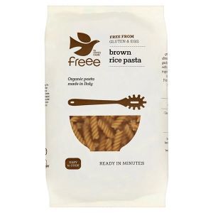 Doves Farm Organic Gluten Free Brown Rice Fusilli Pasta 500g