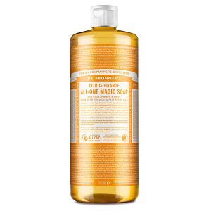 Dr Bronner Citrus Orange Liquid Soap 944ml