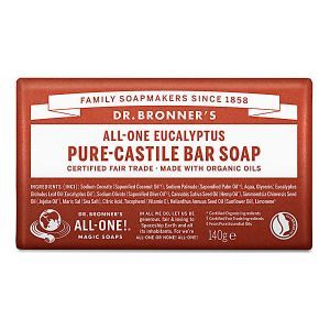 Dr Bronner All One Eucalyptus Pure Castile Soap Bar 140g