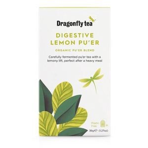 Dragonfly Tea Digestive Lemon Pu'er 30 bags