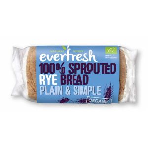 Everfresh Organic 100% Sprouted Rye bread 400g