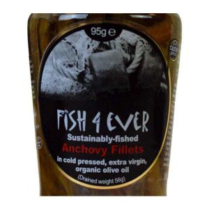 Fish 4 Ever - Anchovy Fillets (Organic olive oil) 95g