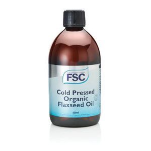 FSC Organic Cold-pressed Flaxseed Oil With Omega 3 500ml