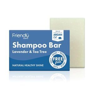 Friendly Soap Ltd. Natural Lavender and Tea Tree Shampoo Bar 95g