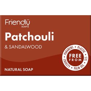 Friendly Soap Ltd. Natural Patchouli & Sandalwood 95g