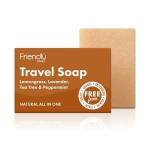 Friendly Soap Ltd. Travel Soap Lemongrass Lavender Tea Tree & Peppermint 95g