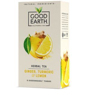 Good Earth Ginger Turmeric and Lemon Tea 15 bags