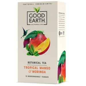 Good Earth Tropical Mango and Moringa Tea 15 teabags