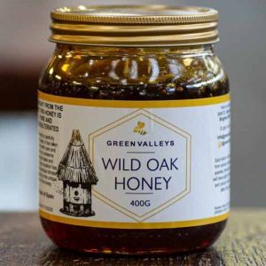 Green Valleys Wild Oak Honey 400g